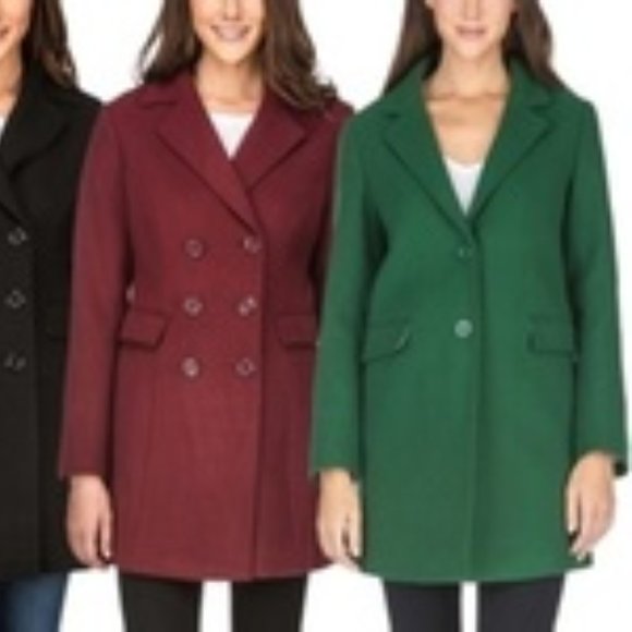 Haute Edition Jackets & Blazers - Haute Edition Women'S Wool Single Breast coat 3X